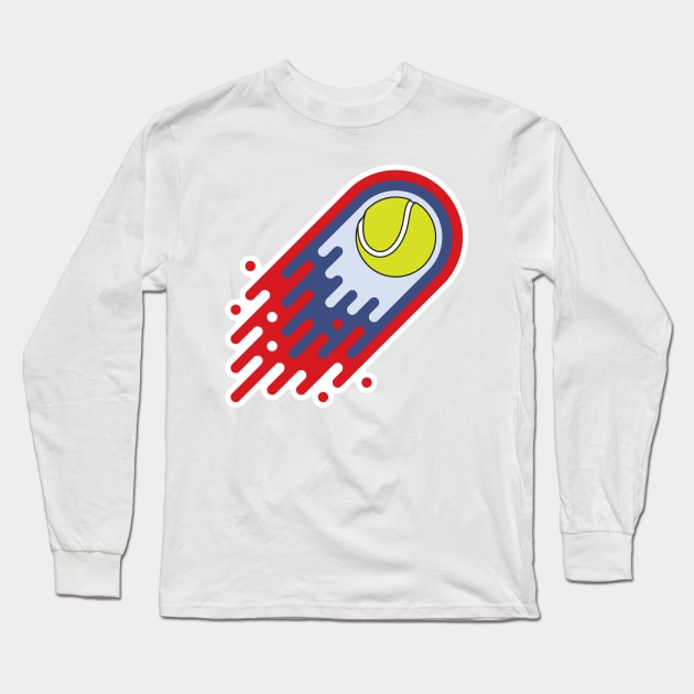 Tennis ball Long Sleeve T-Shirt by acidmit